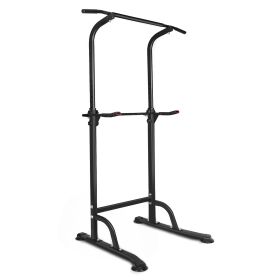 Power Tower Workout Dip Station Pull Up Bar