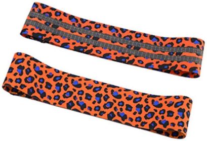 Leopard Resistance Band Unisex Booty Band (size: medium)