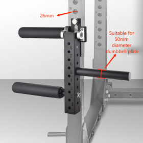 Sitting Leg curl and Extension Trainer Leg Muscle Stretching (Color: 26mm hole  50mm)